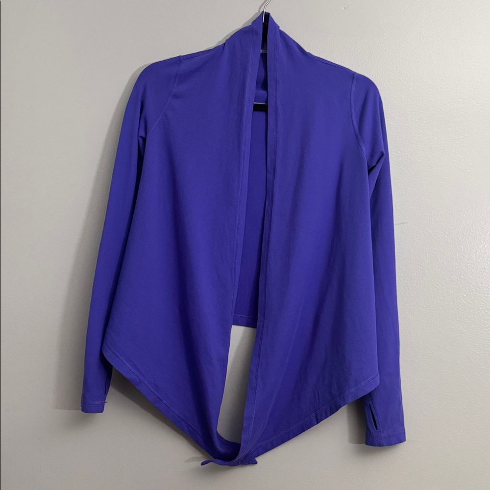 Ivivva by Lululemon Wrap-Style Long Sleeve Top – Size 12 Girl